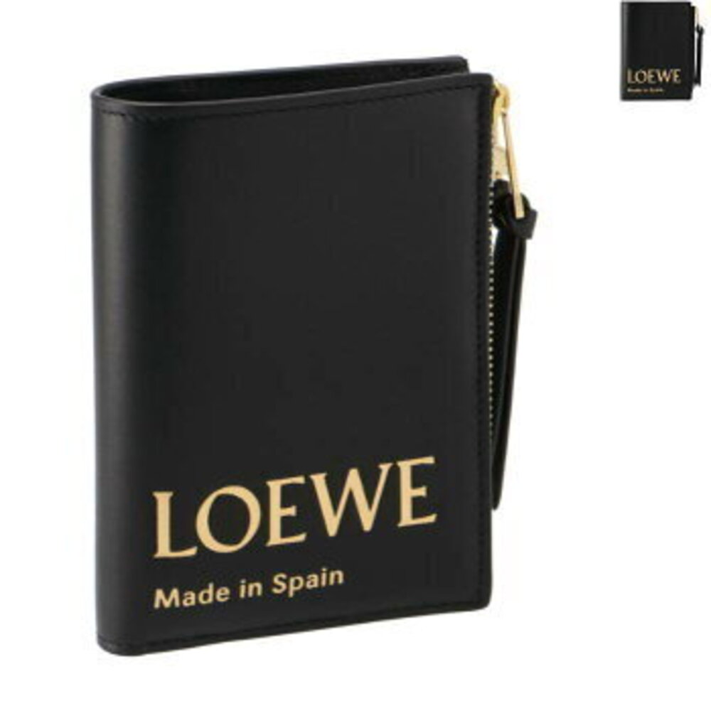 Loewe bifold wallet slim L zipper Coin purse